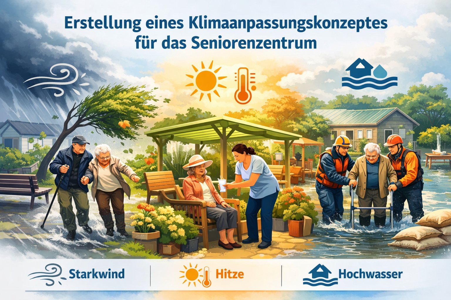 Erstellung eines Klimaanpassungskonzeptes